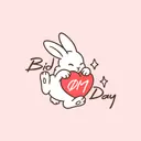 Phi Mu Bunny Heart Graphic Bid Day Shirt