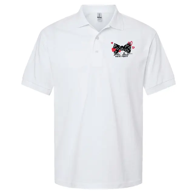 Phi Delta Theta Plaid Bow Tie and Heart Date Party Polo 2