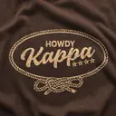 Kappa Kappa Gamma Rope Border Hand Drawn Lettering Rush Shirt