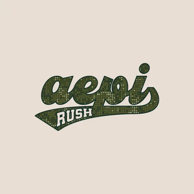Alpha Epsilon Pi Camo Text Rush Shirt