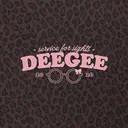 Delta Gamma Pink Bow Glasses Philanthropy Hoodie