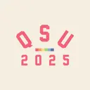 Queer Student Union Bold Block Rainbow Accent PR Hoodie