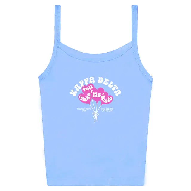 Kappa Delta Balloon Heart Philanthropy Tank 2