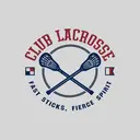 Club Lacrosse Crossed Sticks and Rope PR Crewneck
