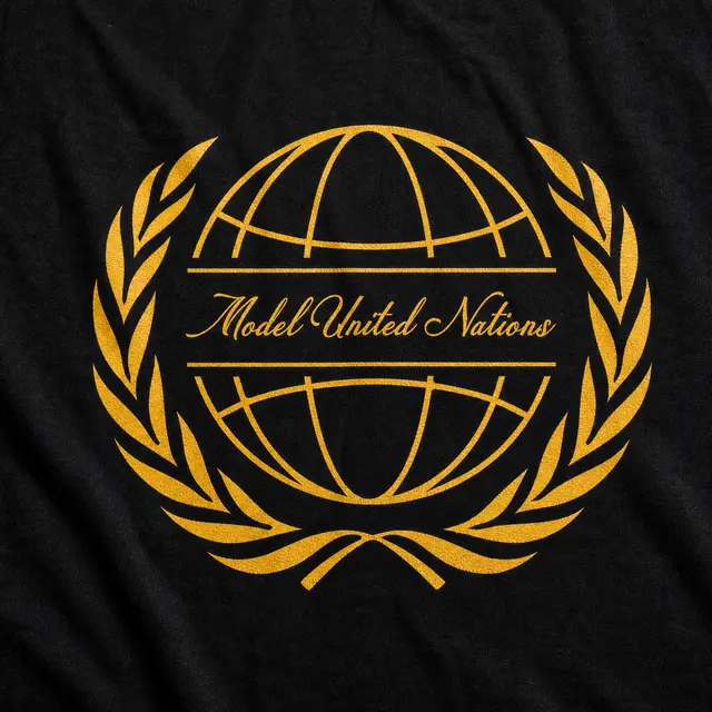 Model United Nations Globe Wreath PR Sweater