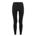 Bella + Canvas Women's High Waist Fitness Leggings 0813 Black Front