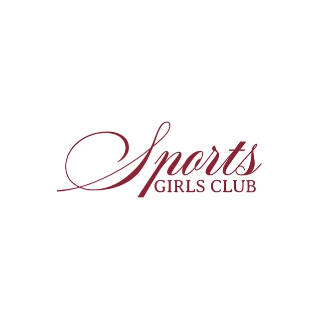 Girls Sports Club Elegant Script PR Shirt