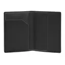 Andrew Philips Passport Case Black Back