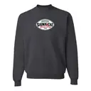 Sigma Chi Football Oval Graphic Game Day Crewneck 2