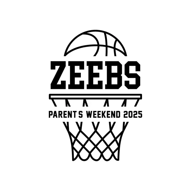 Zeta Beta Tau Basketball Theme Parents Weekend Polo