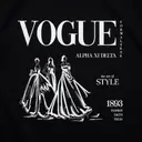 Alpha Xi Delta Fashion Illustration Formal Hoodie