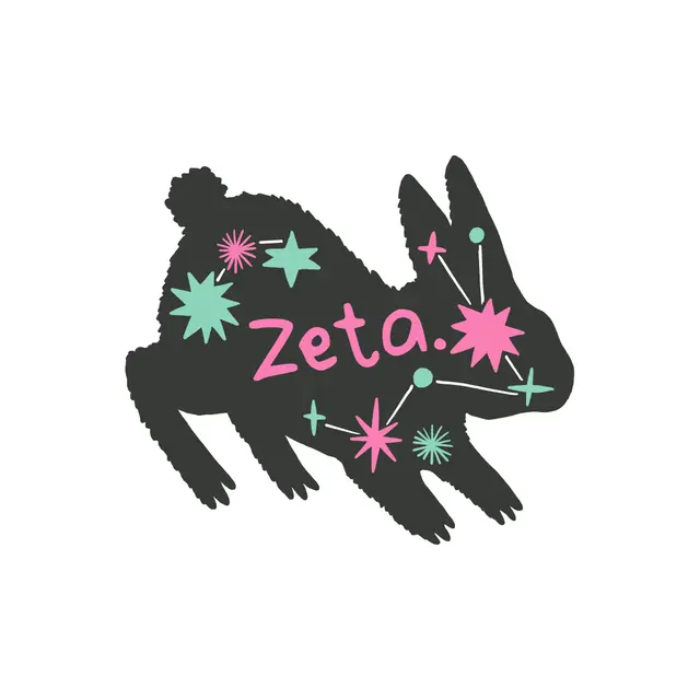 Zeta Tau Alpha Starry Bunny PR Hoodie