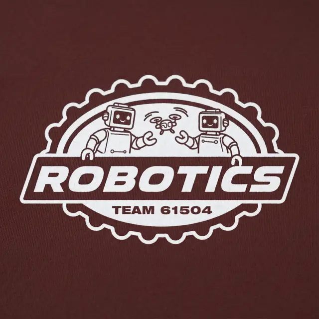 Robotics Club Robot Illustration PR Crewneck