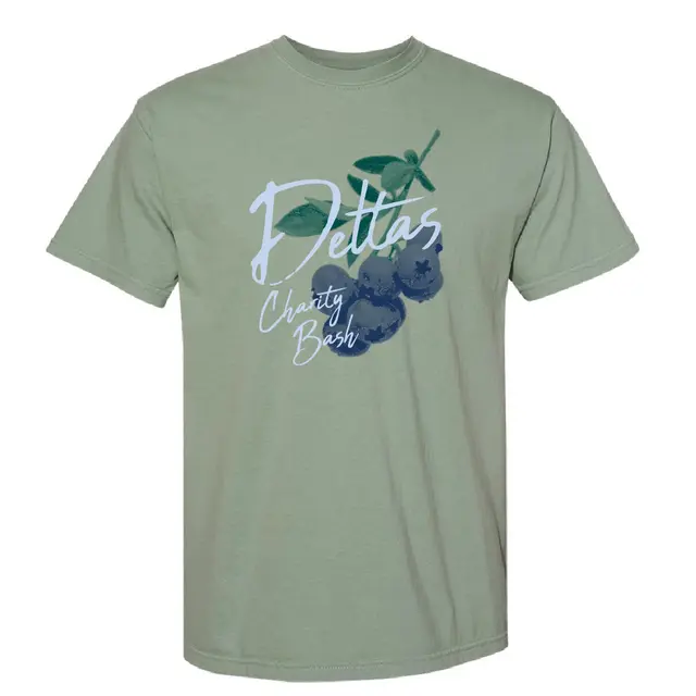 Delta Sigma Theta Blueberry Graphic Charity Bash Shirt 2