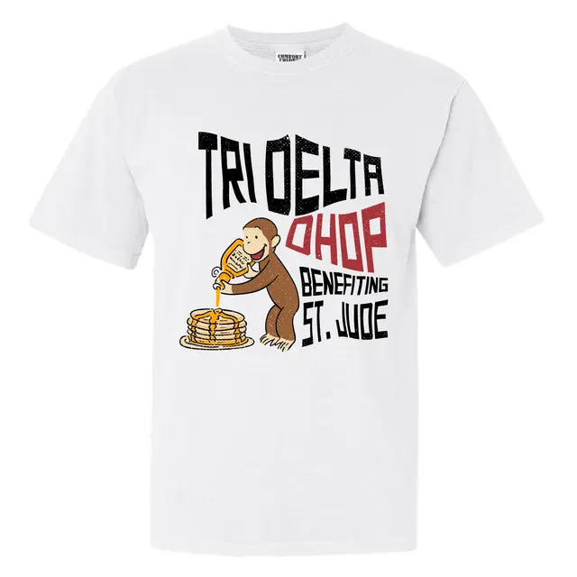 Delta Delta Delta Syrup Monkey Philanthropy Shirt 2