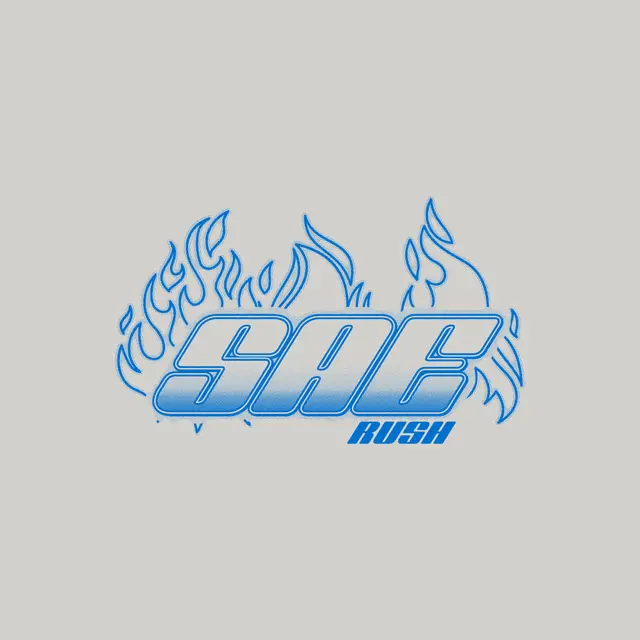 Sigma Alpha Epsilon Flame Graphic Rush Crewneck