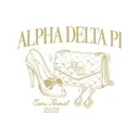 Alpha Delta Pi High Heel Handbag Semi Formal Shirt