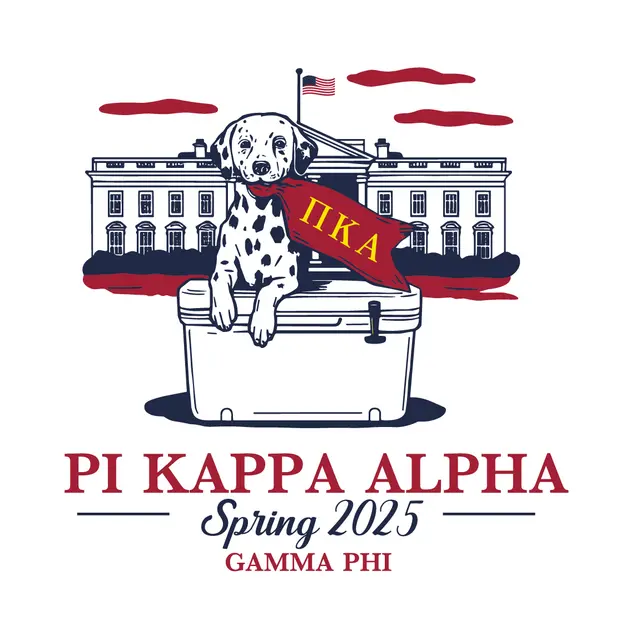 Dalmatian Cooler with White House PR Shirt