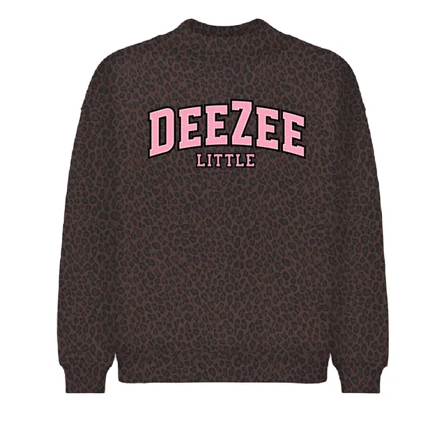 Delta Zeta Pink Lettering Big Little Reveal Sweater 2