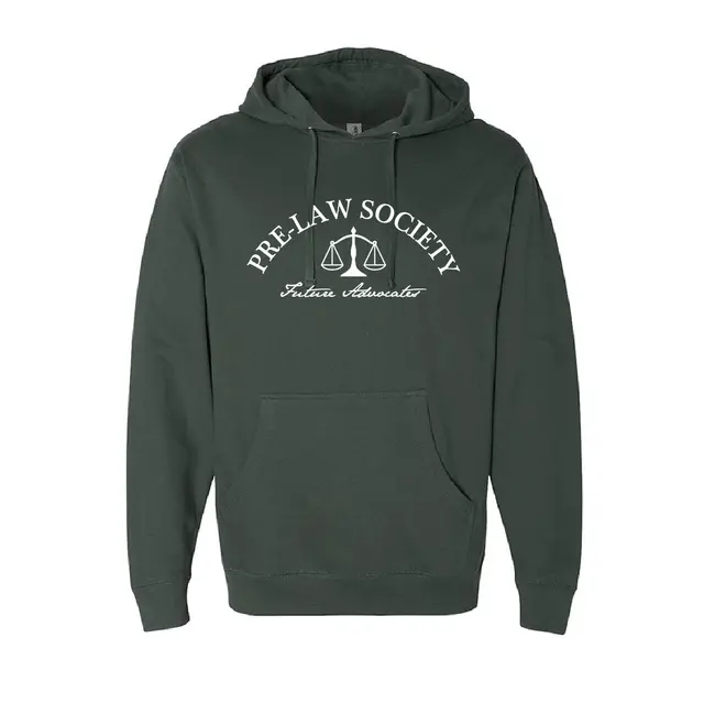 Pre-Law Society Scales and Script PR Hoodie 2