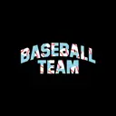 Baseball Team Balls Pattern Text PR Hoodie