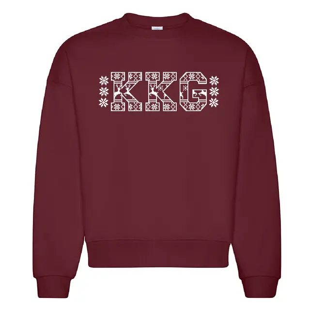 Kappa Kappa Gamma Festive Snowflake PR Crewneck 2