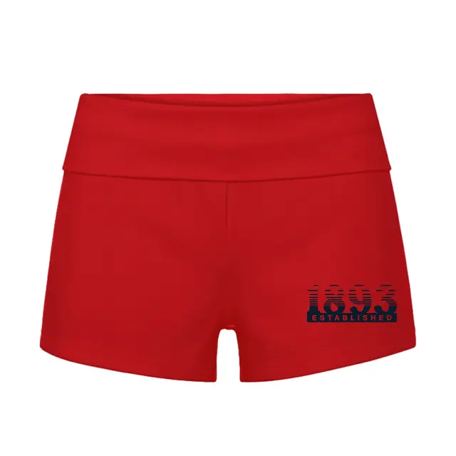 Alpha Xi Delta Striped Established Text PR Shorts 2