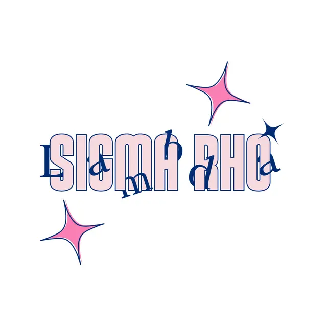 Sigma Rho Lambda Pink Star Burst PR Shirt