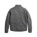 Marine Layer Women's Reversible Corbet Pullover wl12s Heather Grey- Charcoal Back