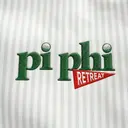 Pi Beta Phi Striped Lettering Retreat Tank