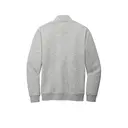 District V.I.T. Fleece 1/4-Zip Light Heather Grey Back