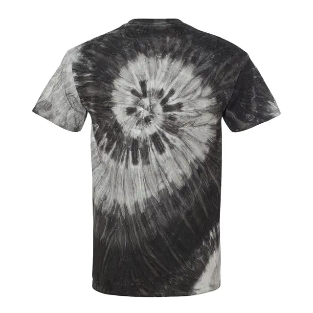 Dyenomite Ripple Pigment Dyed T-Shirt 200rp Black-Ripple Back