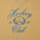 Hockey Club Hand Drawn Lettering Shield PR Crewneck