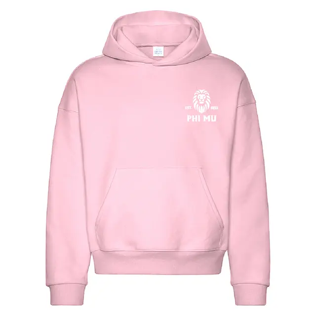 Phi Mu Lion Emblem PR Hoodie 2