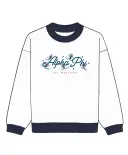 Alpha Phi Skiing Action Graphic PR Sweater