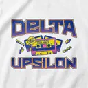 Delta Upsilon Retro Cassette Graphic Date Party Crewneck