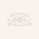 Alpha Delta Pi Bow and Heart Parent's Weekend Shirt