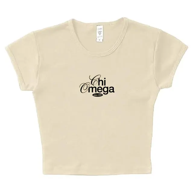Chi Omega Elegant Script PR Shirt 2