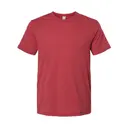 Customizable Alternative Men's Modal Tri-Blend T-Shirt 4400hm Faded Red Front