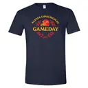 Alpha Omicron Pi Football Helmet Game Day Shirt 2