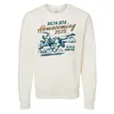 Delta Zeta Vintage Football Homecoming Crewneck 2