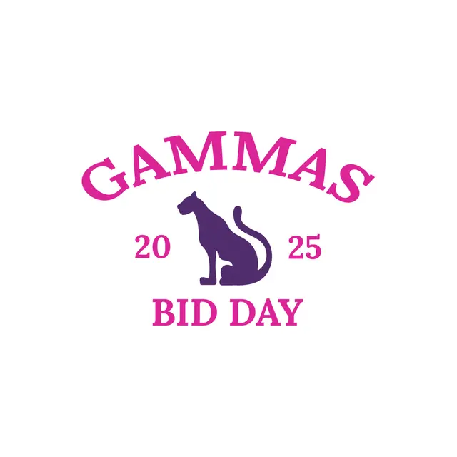 Sigma Lambda Gamma Panther Graphic Bid Day Shirt