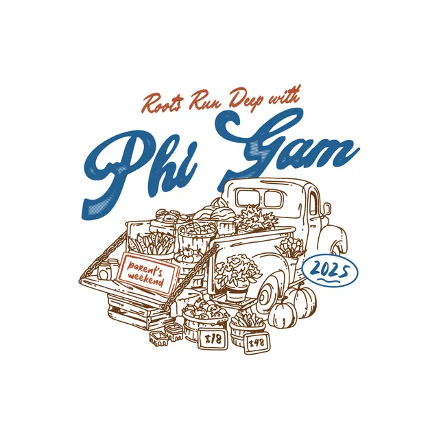 Phi Gamma Delta Rustic Truck Parent's Weekend Shirt