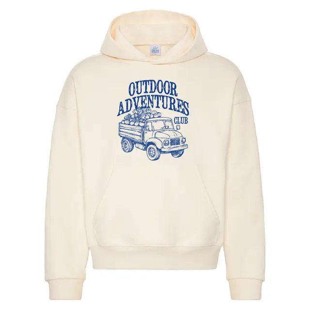 Outdoor Adventures Club Vintage Truck PR Hoodie 2