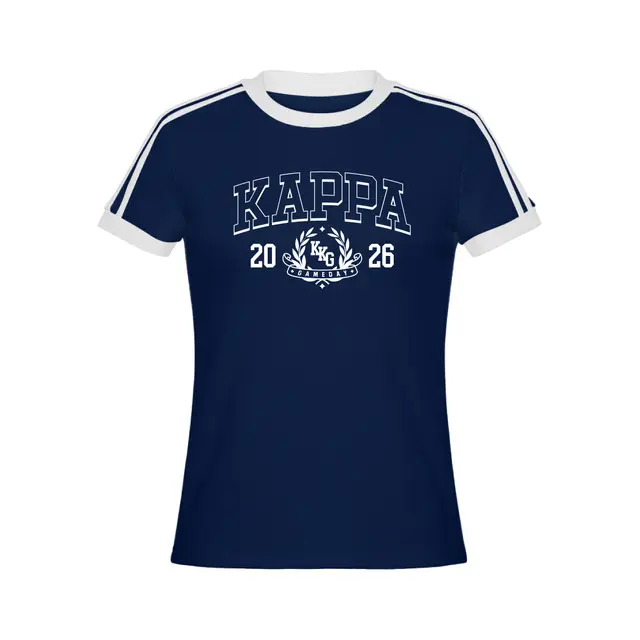 Kappa Kappa Gamma Bold Block Lettering Gameday Shirt 2