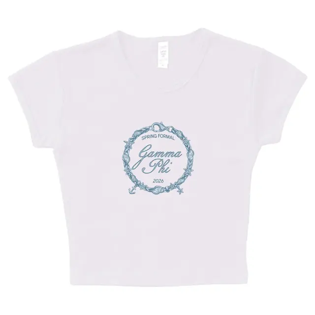 Gamma Phi Beta Nautical Bracelet Spring Formal Shirt 2