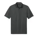 MERCER+METTLE Recharge Jersey Polo Anchor Grey Heather Front