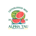 Alpha Sigma Tau Watermelon Graphic Parent's Weekend Shirt