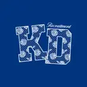 Kappa Delta Rose Pattern Text Recruitment Tank