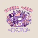 Kappa Delta Greek Week Illustrated Dice Carousel Shirt
